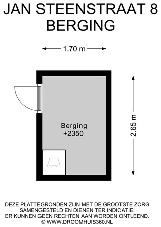 Floorplan - Jan Steenstraat 8, 6181 DC Elsloo